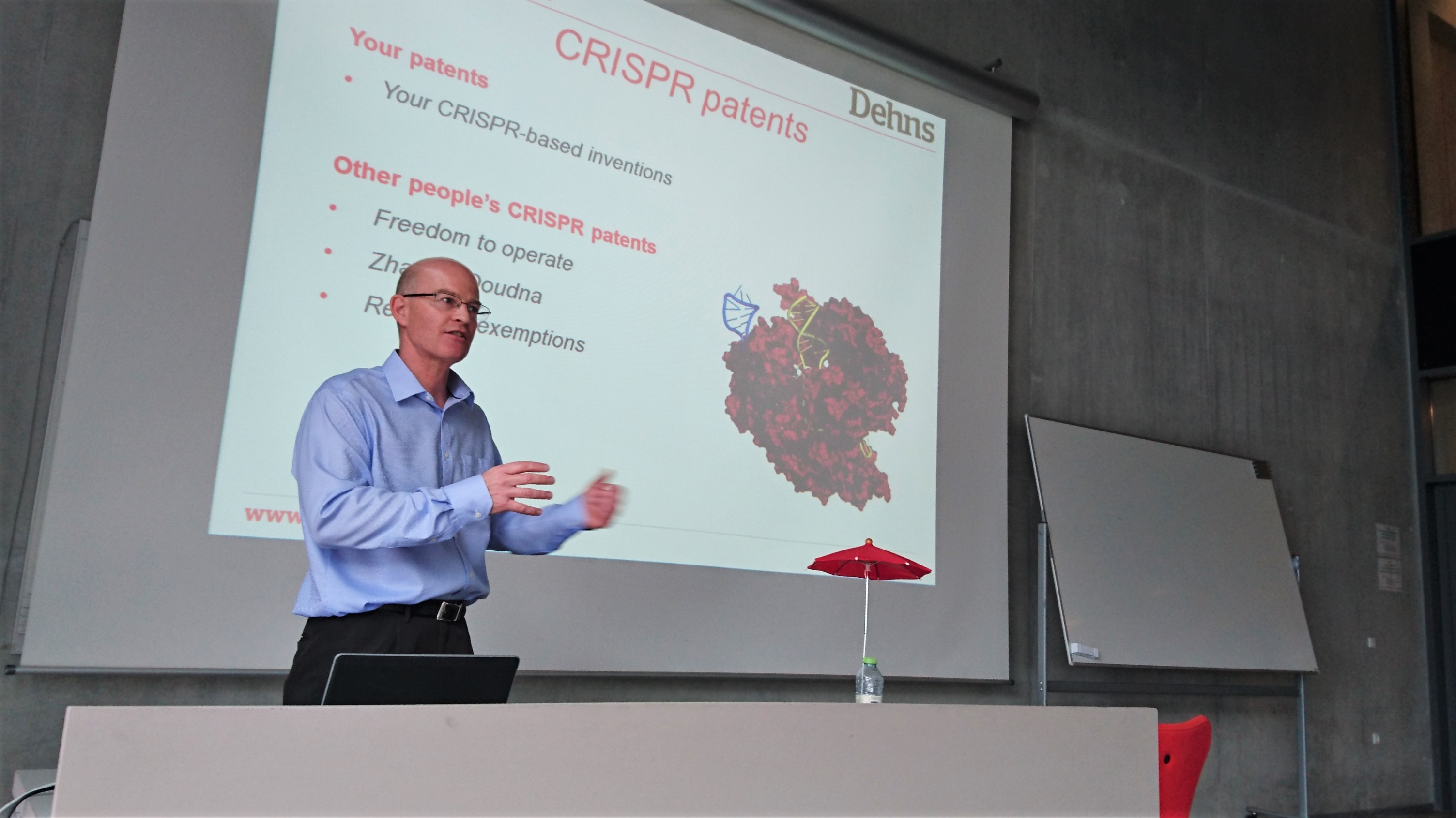 photo from MoMeD PhD course about CRISPR/Cas9 